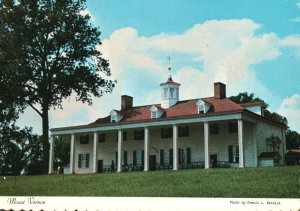 Vintage Postcard George Washington's Home Mount Vernon Virginia VA