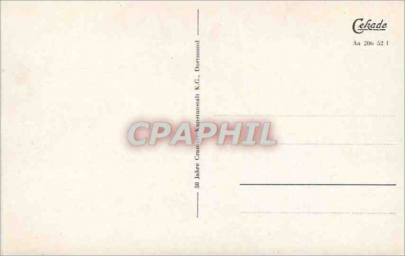 Modern Postcard Bad Aachen Rathaus