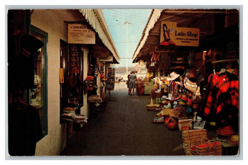 Postcard Farmers Market Hollywood California Vintage Standard View Card 