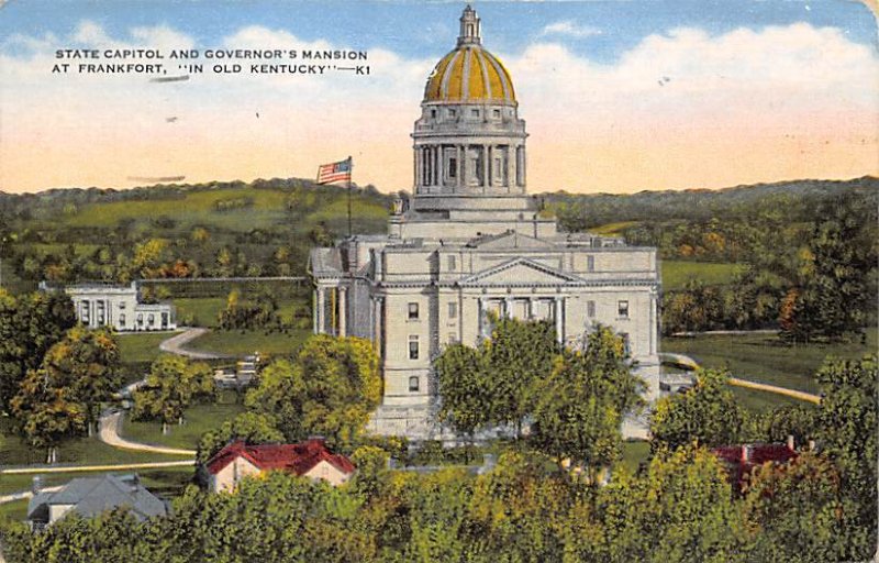 State capitol and Governor's mansion Old KY Frankfort KY