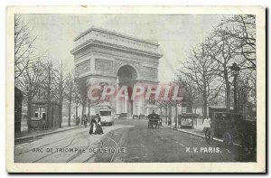 Old Postcard Arch of the Star