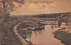 HOCHWASSER in BOUILLONVILLE FRANCE PHOTO POSTCARD