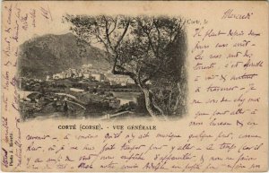 CPA Corte vue generale CORSICA (1078564)