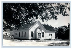 Vintage RPPC Spencer Indiana Pentecostal Church Postcard P1E