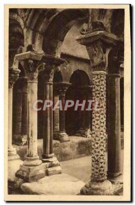 Old Postcard Aix En Provence Cloister of the Cathedral of Saint Sauveur