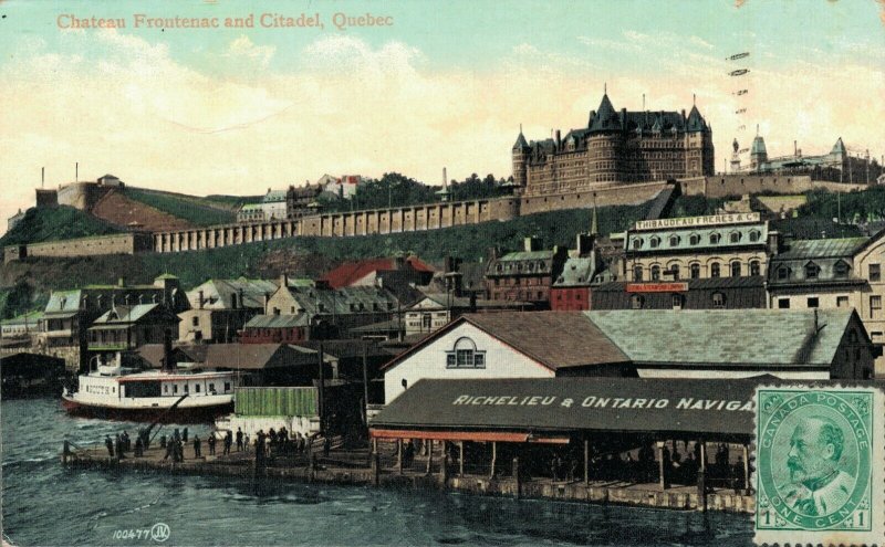 Canada Chateau Frontenac and Citadel Quebec 04.01