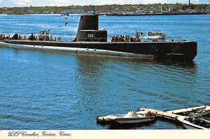 USS Croaker Groton, Connecticut, USA Writing on back 