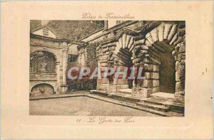 Old Postcard Palace of Fontainebleau The Cave of Pino