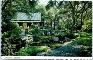 Postcard - Descanso Gardens - La Canada, California