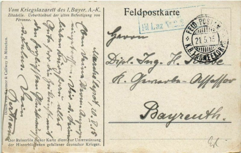 CPA PÉRONNE Le Chateau (24987)