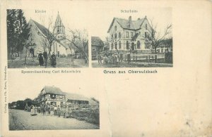 Germany Postcard Obersulzbach multi view