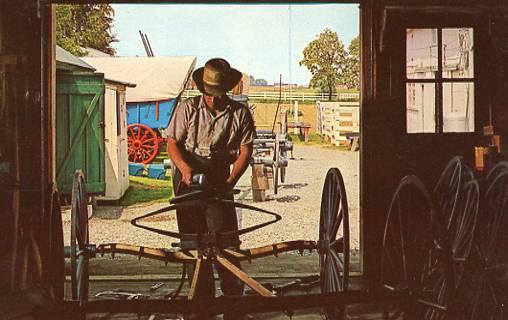 PA - Lancaster County, Amish Carriage Maker