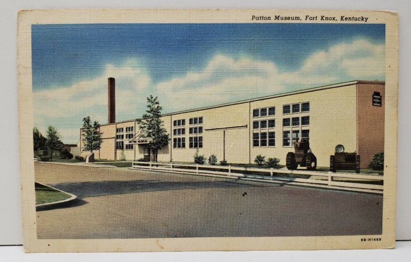 Patton Museum, Fort Knox Kentucky Postcard C20