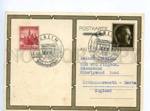 250794 WWII GERMANY Adolf Hitler 1939 year RPPC