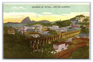 Aqueducto De Carioca Rio De Janeiro Brazil UNP DB Postcard L17