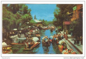 Lago de Xochimilco, Mexico, 40-60s