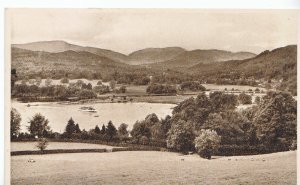 Cumbria Postcard - Windermere from Wansfell     ZZ3211