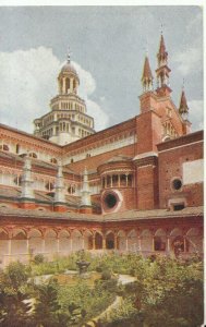 Italy Postcard - Certosa Di Pavia - Angolo Della Chiesa Veduta Dal - TZ11725