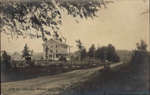 Winchester CT Hillview Inn c1910 Real Photo Postcard