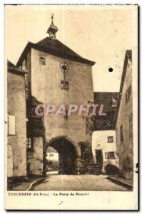 Turckheim - Munster Gate - Old Postcard