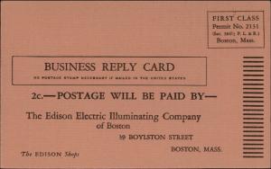 Kitchen Appliance Marion Waffle Iron Edison Elec Illum Co Boston MA Postcard