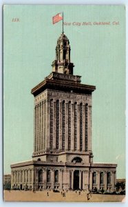 OAKLAND, CA California ~ The NEW CITY HALL 1913 Alameda County Postcard