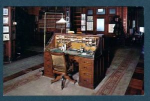 NJ  Thomas A Edison Library Desk Lab WEST ORANGE NEW JERSEY Postcard