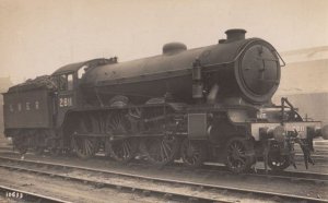 LNER 2811 4-4-2 Engine Doncaster Built Train Vintage Railway Real Photo Postcard