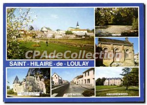 Modern Postcard St Hilaire de Loulay castles Preuille of Heath Hall