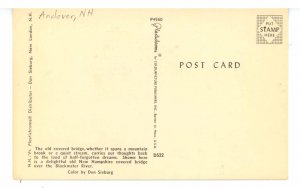 NH - Andover. Blackwater River Covered Bridge