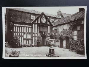 Norfolk NORWICH The Maddermarket Theatre - Old RP Postcard by Jarrolds J98