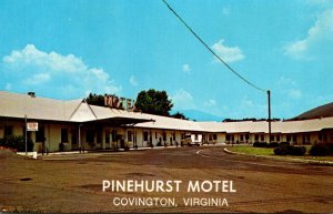 Virginia Covington Pinehurst Motel