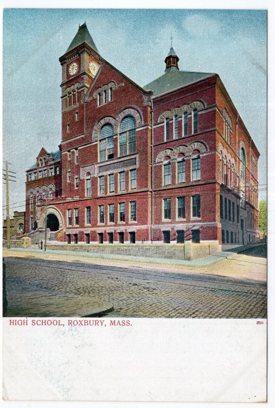 Roxbury, Mass, High School