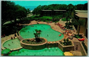 Broadwater Beach Golf Resort Biloxi Mississippi MS UNP Unused Chrome Postcard J8