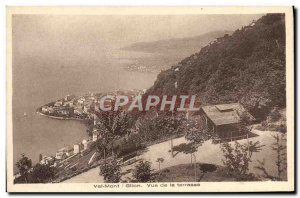 Postcard Old Mount Gilon The Val De Vue Terrace