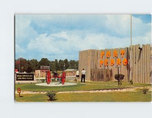 Postcard Fort Pedro, South Of The Border, Hamer, South Carolina