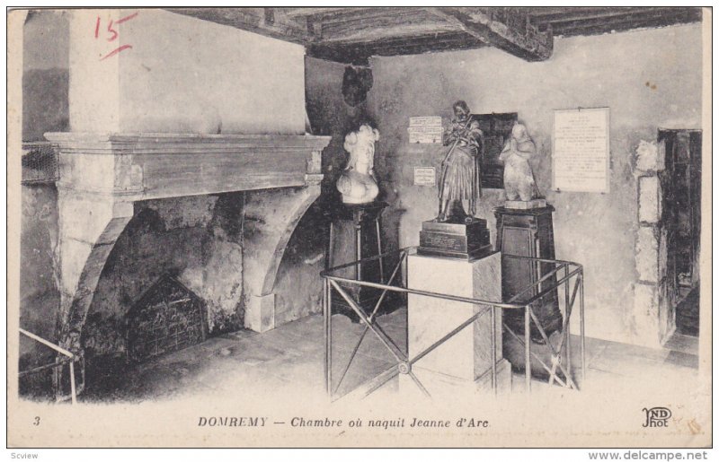 Chambre Ou Naquit Jeanne D'Arc, DOMREMY, Loire, France, 00-10´s