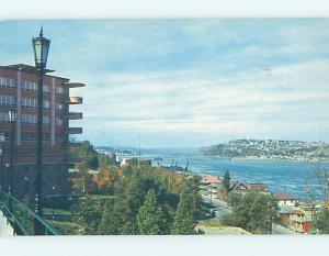 Pre-1980 TOWN VIEW SCENE Chicoutimi Quebec QC p9868