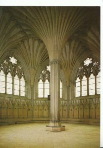 Somerset Postcard - The Chapter House - Interior - Wells Cathedral - Ref 18487A