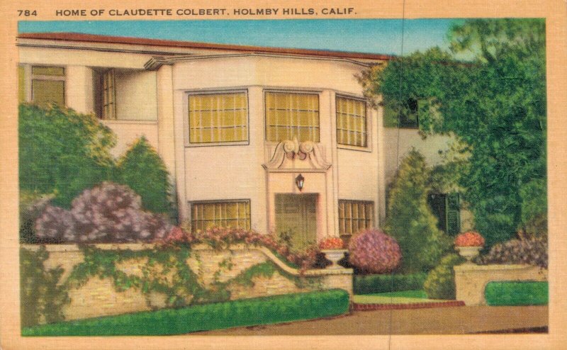 USA Home of Claudette Colbert Holmby Hills California 03.71