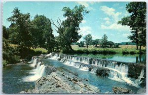 M-59005 Gleneri Falls on the 9W Highway Catskill Mountains New York