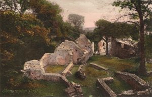 Vintage Postcard 1910's Okehampton Castle Devon UK Pub By Frith & Co. Ltd.