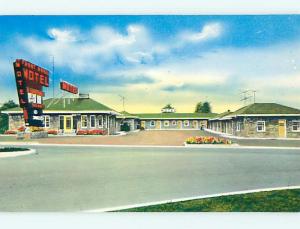 Unused Pre-1980 FRONT ROYAL MOTEL Front Royal Virginia VA u2313