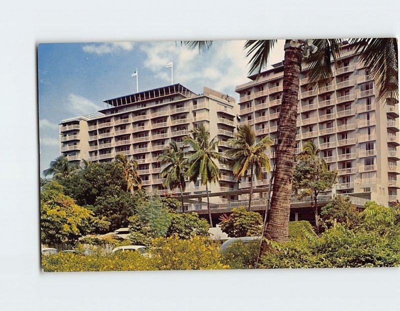 Postcard The Reef Towers, Waikiki, Honolulu, Hawaii