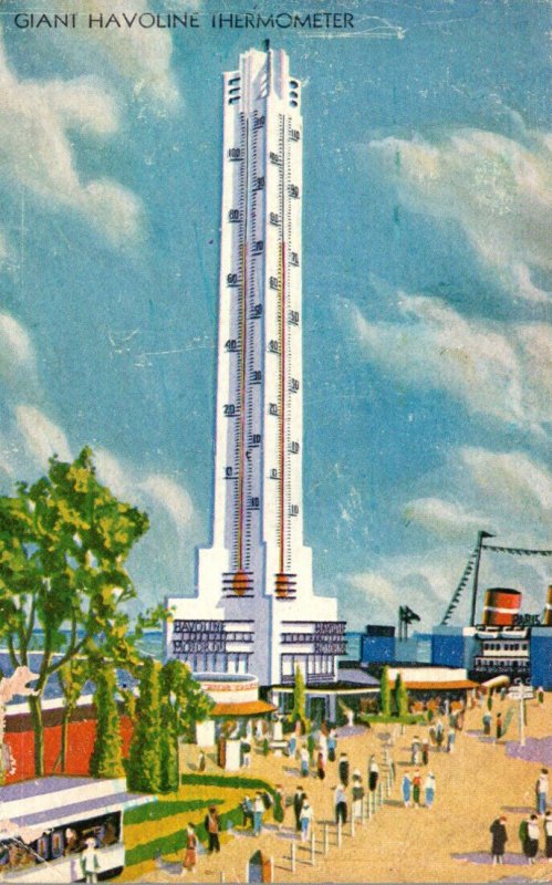 1933 Chicago World's Fair The Havoline Thermometer 1956