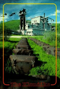 Canada Yukon No 4 Dredge On Bonanza Creek Near Dawson City