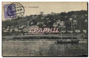 Postcard Old Schwebebahn Loschwitz