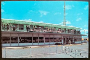 Vintage Postcard 1954 McGuire Air Force Base Passenger Terminal, New Jersey (NJ)