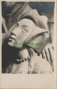 France Postcard - Sculpture, Notre Dame, Amiens   RS25698