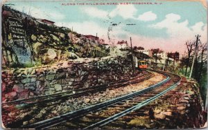 Along The Hillside Road West Hoboken New Jersey Postcard C054